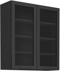 Gornji element sa staklenim vratima Monza - 80 cm GS-90 2F