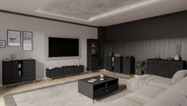 Stolarz Lempert - TV element Tokyo 1 - 313 - crna