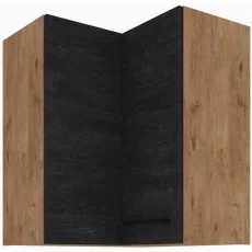 Gornji kutni element Vigo - temen les - 60x60 GN-72 2F (90°) 