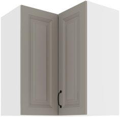 Gornji kutni element Stilo - сlaygrey/bela - 60x60 GN-90 2F (90°) 