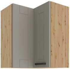 Gornji kutni element Luna - claygrey/artisan hrast - 60x60 GN-72 2F (90°)