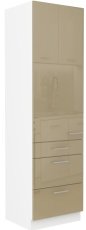 Visoki ormar Lara - kapučino - 60 cm DKS-210 3S 1F