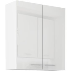 Gornji element Lara - bijeli sjaj - 80 cm G-90 2F