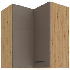 Gornji kutni element Bolonia - artisan hrast/tartuf siva - 60x60 GN-72 2F (90°)