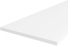 Kuhinjski pult 28x600 - 3000 mm - bijel