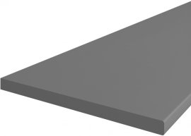 Kuhinjski pult 38x600 mm - 2600 mm - antracit