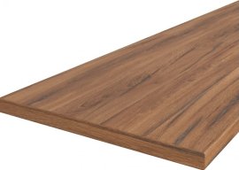 Kuhinjski pult 38x600 mm - 2600 mm - tamni hrast estana