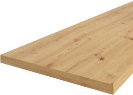 Kuhinjski pult 38x600 mm - 2600 mm - artisan hrast