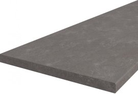 Kuhinjski pult 38x1200 mm - 1000 mm - metalic brown