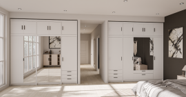 Modularni ormar Elena - bijeli - 4 sastava