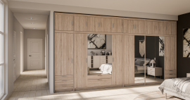 Modularni ormar Elena - hrast sonoma - 1 sastav