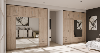 Stolarz Lempert - Modularni garderobni ormar Elena - hrast sonoma - 4 sastava