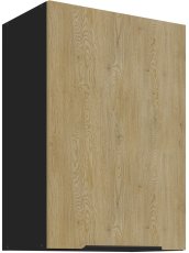 Gornji ormarić Cremona - hrast/crna - 50 G-72 1F