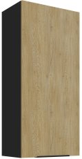 Gornji ormarić Cremona - hrast/crna - 50 G-108 1F