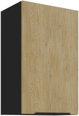 Gornji ormarić Cremona - hrast/crna - 45 G-72 1F