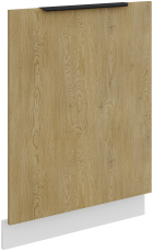 Vrata za ugradbenu perilicu posuđa Cremona - hrast/bijela - ZM 713x596