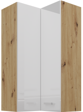 Gornji kutni ormar Artisan - bijela - 60x60 GN-108 2F (90°)