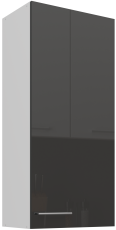 Gornji ormarić Lara - sivi sjaj - 50 G-108 1F 