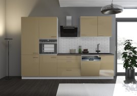 Kuhinjski sastav Lara 300 cm - cappuccino - 1 sastav