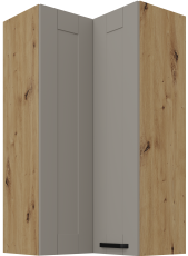 Gornji kutni ormar Luna - claygrey/hrast artisan - 60x60 GN-108 2F (90°)