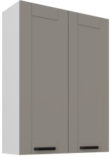 Gornji ormarić Luna - claygrey/bijel - 80 G-108 2F