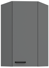 Gornji kutni ormarić Nessa - 60x60 GN-108 1F (45°)