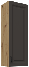 Gornji ormarić Stilo - siva/hrast artisan - 40 G-108 1F 