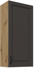 Gornji ormarić Stilo - siva/hrast artisan - 50 G-108 1F 