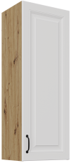Gornji ormarić Stilo - bijela/hrast artisan - 40 G-108 1F