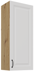 Gornji ormarić Stilo - bijela/hrast artisan - 45 G-108 1F
