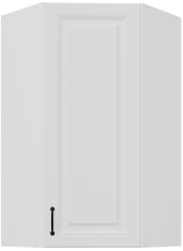 Gornji kutni ormar Stilo - bijeli - 60x60 GN-108 1F (45°)