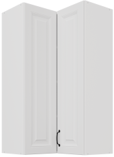 Gornji kutni ormar Stilo - bijeli - 60x60 GN-108 2F (90°)