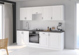 Kuhinjski sastav Stilo - bijel - 250 cm - 1 sastav