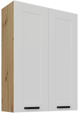 Gornji ormarić Luna - bijeli/artisan hrast - 80 G-108 2F 