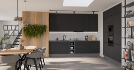 Kuhinjski sastav Aria - crni/antracit