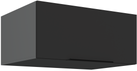 Gornji ormarić Aria - crna/antracit - 80 NAGU-36 1F