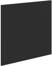 Vrata za ugradbenu perilicu posuđa Aria - crna/antracit - ZM 570x596