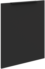 Vrata za ugradbenu perilicu posuđa Aria - crna/antracit - ZM 713x596
