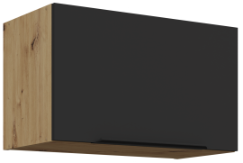 Gornji ormarić Aria - crna/artisan hrast - 60 GU-36 1F