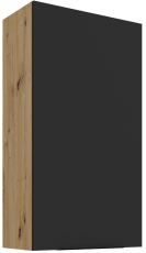 Gornji ormarić Aria - crna/artisan hrast - 60 G-108 1F