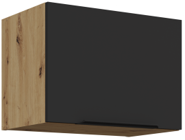 Gornji ormarić Aria - crna/artisan hrast - 50 GU-36 1F