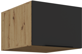 Gornji ormarić Aria - crna/artisan hrast - 50 NAGU-36 1F