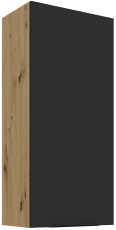 Gornji ormarić Aria - crna/artisan hrast - 50 G-108 1F