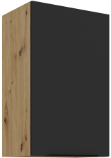 Gornji ormarić Aria - crna/artisan hrast - 45 G-72 1F 