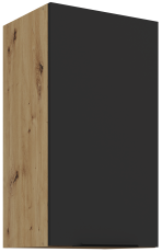 Gornji ormarić Aria - crna/artisan hrast - 40 G-72 1F
