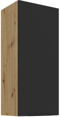 Gornji ormarić Aria - crna/artisan hrast - 40 G-90 1F
