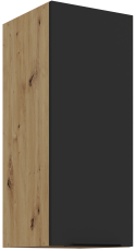 Gornji ormarić Aria - crna/artisan hrast - 30 G-72 1F