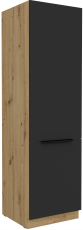 Visoki ormar Aria - crna/artisan hrast - 60 DK-210 2F