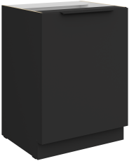 Donji ormarić Aria - crna - 60 D 1F BB