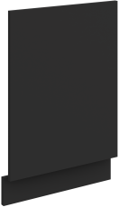 Vrata za ugradbenu perilicu posuđa Aria - crna - ZM 570x446